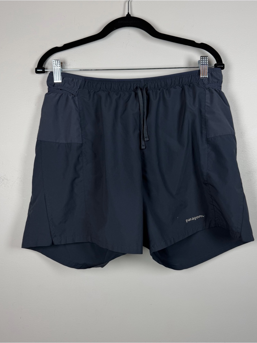 Men’s Patagonia Strider Pro Running Shorts Black 5” Inseam Size Large Hiking